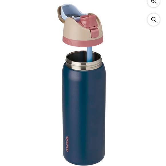 Owala 32 oz Freesip Stainless Steel Bottle color is Sleepy Skies - Picture 2 of 13